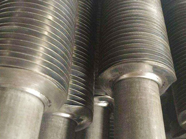 Overlapped L type fin tube
