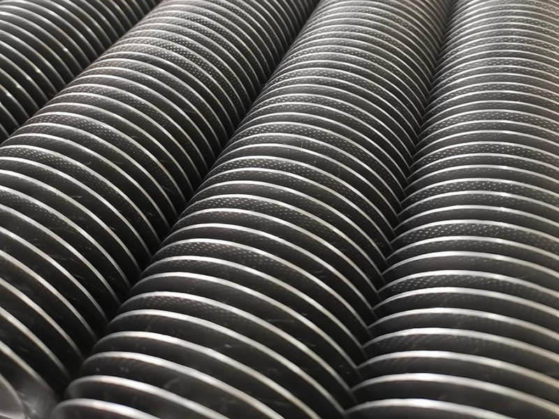 Helical finned Tubes