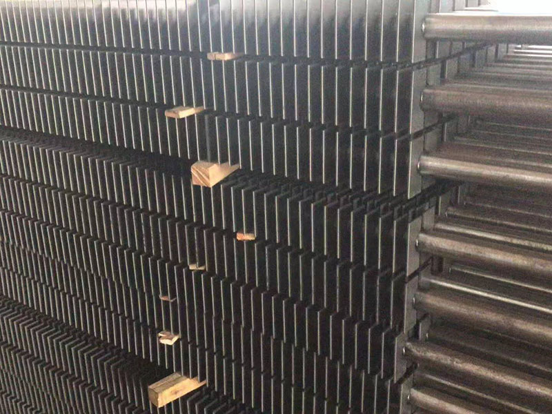 H-shaped finned tubes