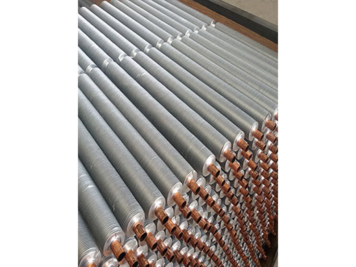 Extruded fin tube