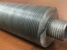 Embedded finned tubes
