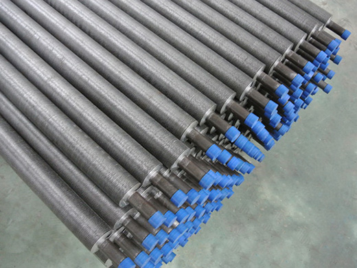 Embedded finned tubes