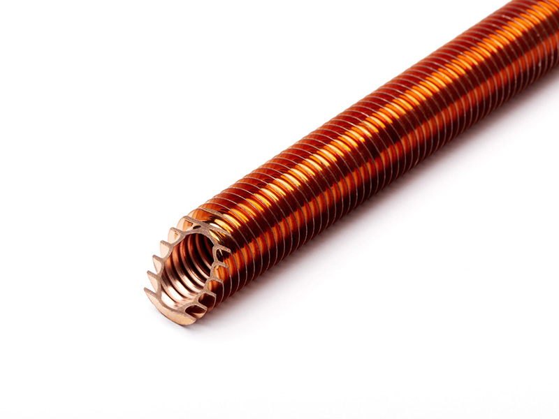 Medium high finned tube