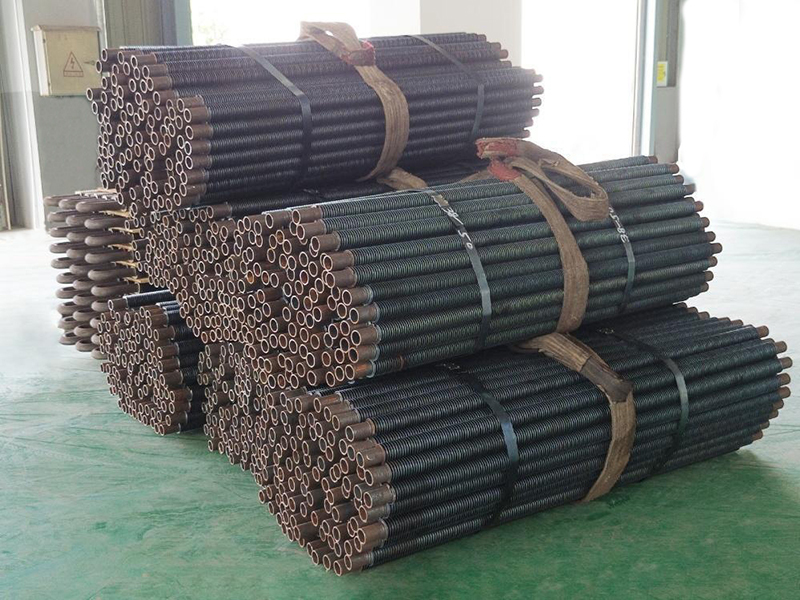 Stainless steel finned tubes