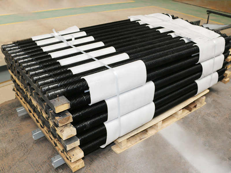 Welded finned tubes